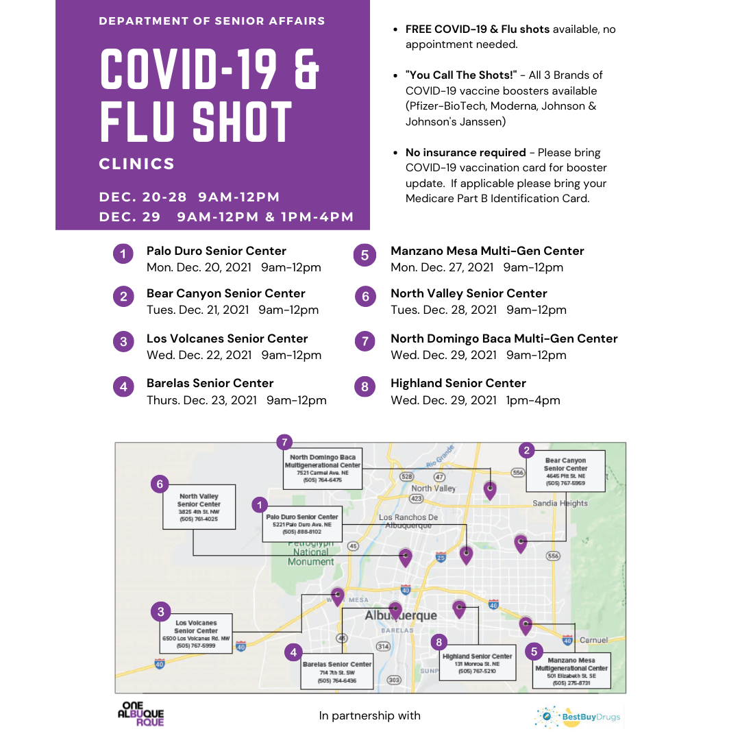 City of Albuquerque Partners with Local Pharmacy to Provide FREE Flu